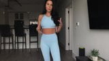 She say A Big Cameltoe Gym Leggings Pata Camelo (Uncutted) snapshot 5