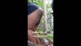 Gran culo esposa doggystyle en jungle - arriesgado sexo al aire libre snapshot 6