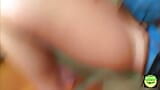 Блондинка азіатська Кат Кісс отримує кремпай в її дупу і пизду одночасно в інтенсивному тріо snapshot 8