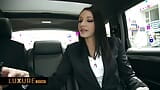 The hot secretary gets seduced on a public parking snapshot 2