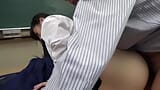 JAPANESE TEEEN GAGS ON COCK BEFORE FUCK CREAMPIE snapshot 21