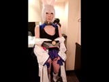 Cosplay Masturbation (Kaga) Mikazuki 010 snapshot 8