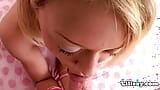 Lil Lexy garganta profunda cadela closeup snapshot 3