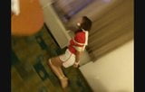 Tied amateur hops in hotel room snapshot 1