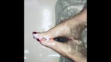 Mistress Andrea Parker's feet take a bath snapshot 7