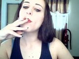 Sexy Hot Findom Princess Smokes to Music snapshot 15