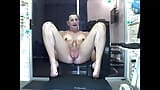 Slow Posing and Wanking ON and OFF Webcam. snapshot 4