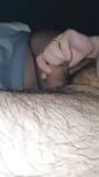 Stiefmutters hand rutscht auf den schwanz des stiefsohns und gibt ihm einen handjob snapshot 15