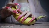 Pinknails della banana della neve snapshot 1