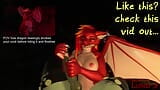 Femboy foxy thought he could get away, but the Futa Dragon wanted something in return... (chillout vr) snapshot 15