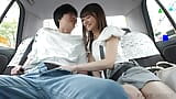 Kiss and blowjob in the city with her who loves Natsu Tojo snapshot 9