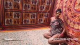 indian bhabhi horny for sex fingering her shaved pussy snapshot 4