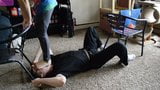 Tsm - Dylan Rose sok en op blote voeten ballbusting gezicht vertrappelen snapshot 10