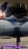 Office Supervisor Caught Masturbating At Desk POV snapshot 2