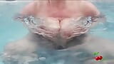 I shake my breasts in the spa snapshot 1