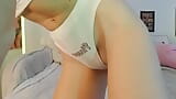 rubbing pussy wet panty cameltoe snapshot 13