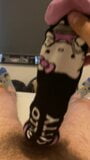 Calcetines negros de hello kitty (hk019) snapshot 6