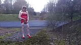 Tranny Gina Playing by The Roadside snapshot 8