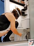 Real Sissy Maid Service cleaning toilet & floors snapshot 1