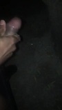 Bareback and cumming in group in park at night snapshot 5