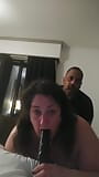 Fuck my ass, Daddy! Mature BBW sub slut Kittenbritches throats dildo while getting rough anal from BBC snapshot 6