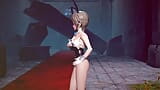 MMD R-18 Аниме-девушки сексуально танцуют, клип 196 snapshot 5