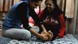 Indian girl getting her feet tickled snapshot 3