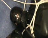 Hogsacked rubberslave is under his Master's boots - II snapshot 1