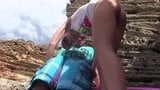 Wild tourists have mountain anal sex snapshot 3