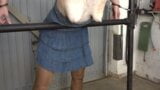 Pierced girl milked and fucked in the garage snapshot 2