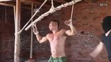 Chinese muscle guy gets whipped snapshot 1