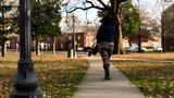 Busted!!!! Jiggly Big Booty Ebony THOT in the Park (Walking) snapshot 2