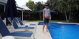 Papa et le nettoyeur de piscine snapshot 2