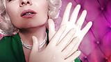 Asmr: латексные медицинские перчатки и зеленое пвх-пальто - сексуальная милфа с гламурными звездами Arya Grander в сексуальном порно видео - бесплатное видео snapshot 11