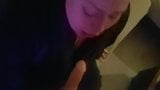 This BBW Goth Slut Sure is Hungry for Her Friends Cock! snapshot 4