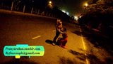 Pranya getting fucked on road with Police Sirens Behind  snapshot 3