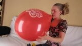 Leuk ballonmeisje snapshot 6