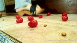 Wooden Sandsal Clogs crush tomatoes snapshot 1