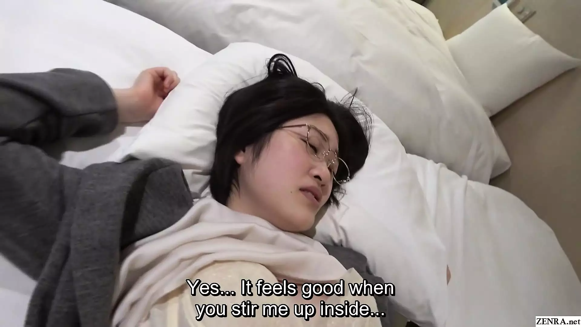 Poindexter Pale Japanese Wife Fulfills Husband Hotwife Fantasy