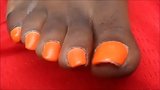 Keshia Williams Orange Toes snapshot 6