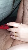 Step mom under blanket pulled down step son pants for a handjob snapshot 4