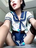 Emma Thai Doing Slutty Student Role Play Live Show snapshot 8