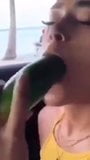 Cucumber blow job snapshot 9