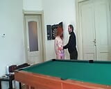 A very special game of pool snapshot 4