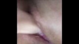 Closeup squirting on a dildo at home snapshot 2