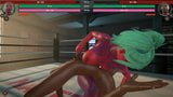 Naked Fighter 3D, SFM Hentai game wrestling mixed sex fight snapshot 15