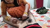 Desi Devar Bhabhi Remove Their Respective Private Part Hairs and Had Sex Together snapshot 3