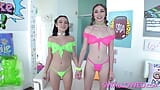SWALLOWED Aria Valencia and Tiana Blow test their oral skills snapshot 7