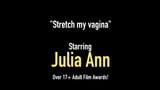 Dildo trapano diva Julia Ann scopa il suo manicotto bagnato di mamma! snapshot 1