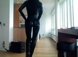 Catsuit women smoking! SO hot! snapshot 2